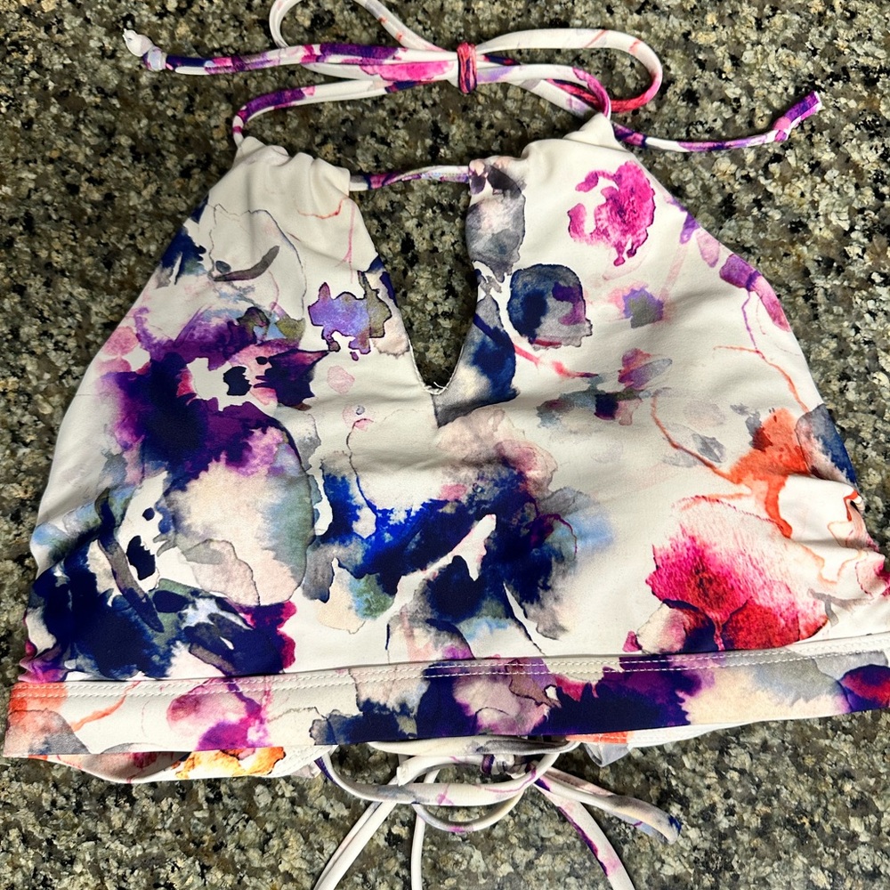 Athleta Multicolor Bikini Top
